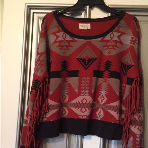 Denim & Supply Ralph Lauren Tops - Ralph Lauren Denim & Supply Aztec Sweat Shirt